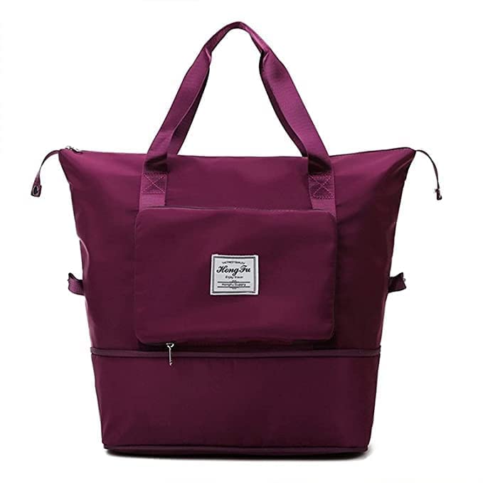 Travelling Bags for Women, Luggage Bags for Travel, Travel Bags for Luggage Handbags for Women Big Size, Vanity Bag for Women, Duffle Bags for Travel Colour Dark Purple
