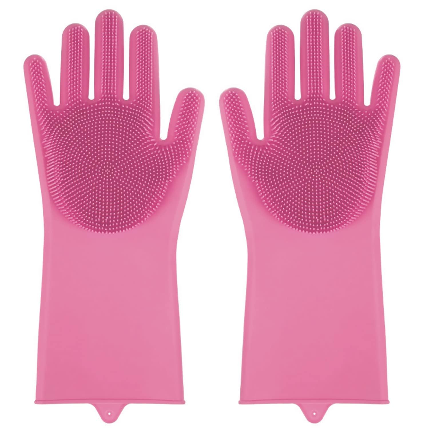 Gloves for Washing Dishes/Hand Gloves for Kitchen/Kitchen Gloves for Dishwashing/Dish Washing for Women/Cleaning/Rubber Scotch/Home Essentials Product/Silicone/cooking/Bathroom/Car-Multicolour