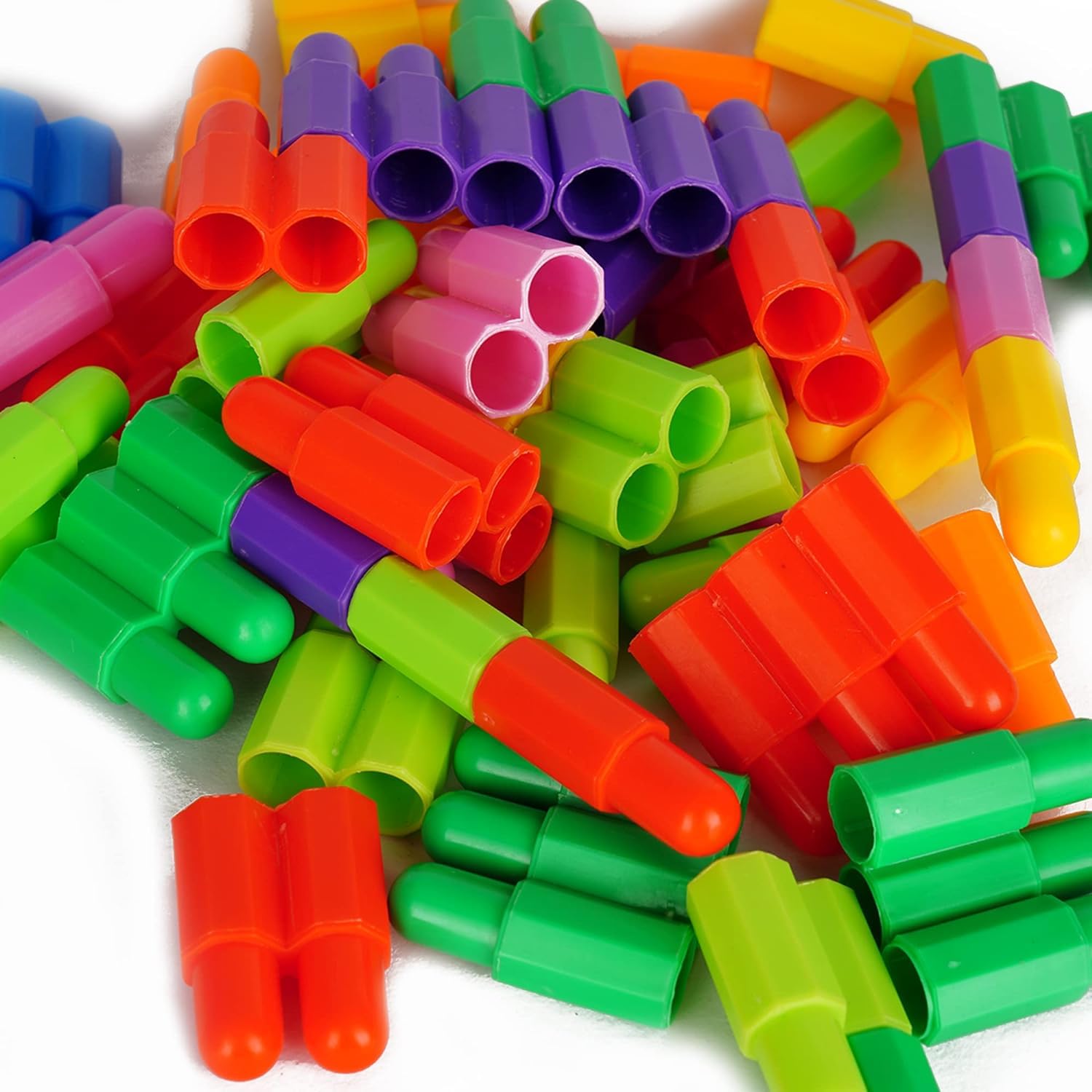 VERAT 53 Pcs Animals Figure Mini Jungle Toys Set Realistic Wild Plastic Animal Learning Party Favors for Boys Girls Kids Toddlers Forest Small Playset Cupcake Topper Safari Animals Figures