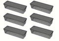 MECHDEL Drawer Organizer Set/Bathroom and Dressing Table Trays/Cosmetic Display/Bathroom Cosmetic Organizers/Unbreakable Drawer Organizer/Drawer Divider Tray (Transparent, 21PCS Set)