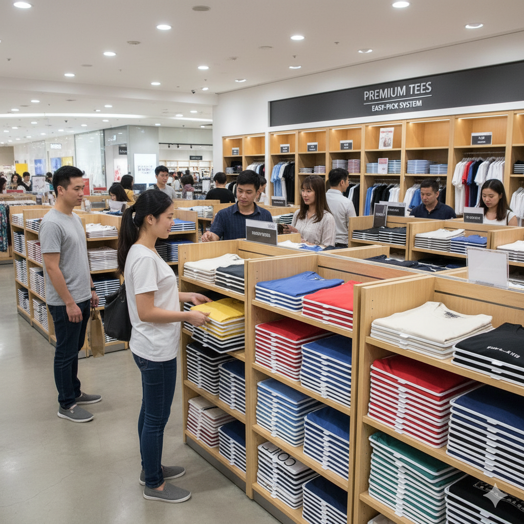 Mechdel Closet Organizer/T Shirt Organiser Tray