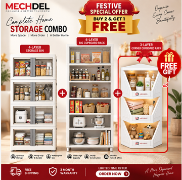 MECHDEL HOME MAKEOVER COMBO 🏠 — Buy the Combo & Unlock a FREE Corner Rack